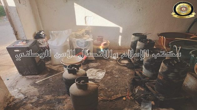 قفصة: الكشف عن محلّ لتصنيع وتخزين مادة مُسكرة