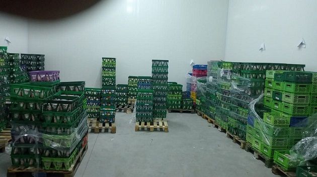 خلال مداهمة مستودع في مرناق: حجز كميات من 'الحليب' و 'الياغورت'
