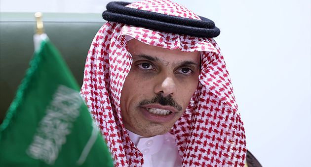 وزير الخارجية السعودي: يجب حل المشكلة الفلسـ.طينية من خلال تنفيذ مبدأ الدولتين
