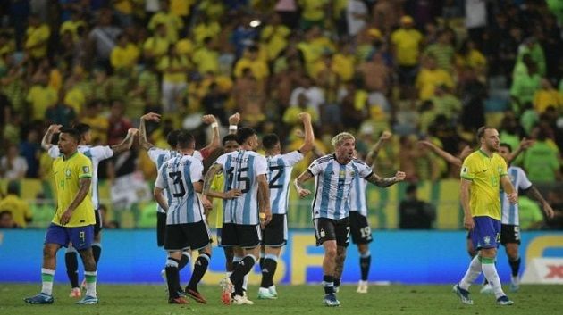 بعد أحداث شغب.. الأرجنتين تفوز على البرازيل في تصفيات المونديال