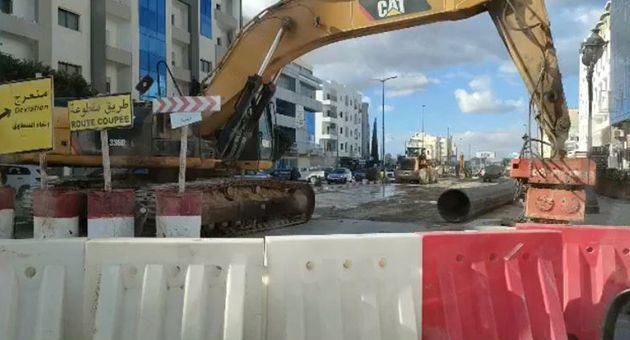 مسؤول ببلدية سوسة يوضّح بخصوص الاشغال بشارع 14 جانفي