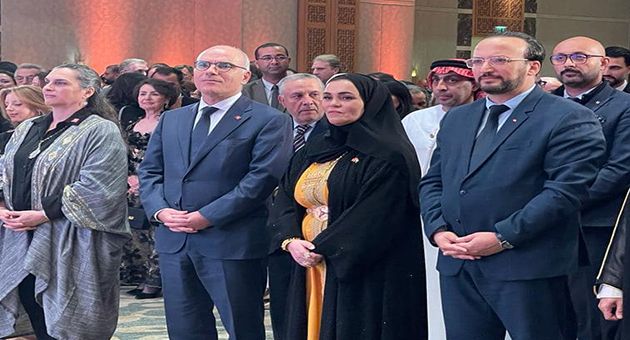 خلال حفل استقبال بمناسبة العيد الوطني للإمارات.. وزير الخارجية يشيد بصمود الفلسـ.طينيين