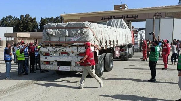 في ثاني أيام الهدنة: استمرار تدفق المساعدات إلى غـ.زة