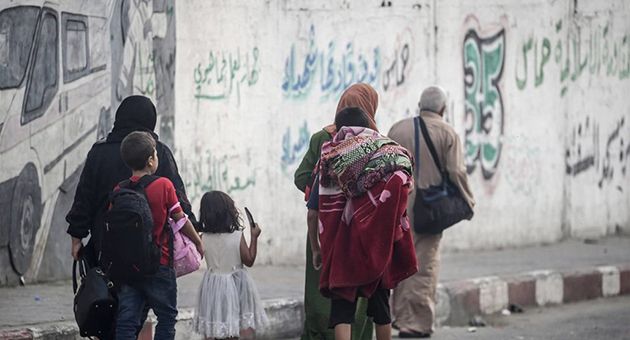 وصول أول مجموعة من اللاجئين الفلسطينيين إلى الشيشان