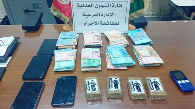 القيروان: إيقاف مروجيْ مخدرات وحجز كمية من 'الزطلة'