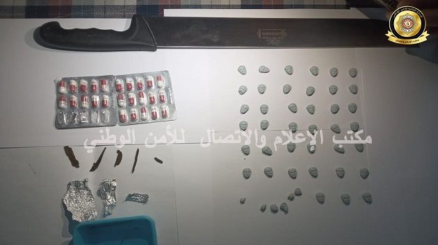 حاول الاعتداء على عون أمن بآلة حادة أثناء إيقافه: القبض على مروج مخدرات