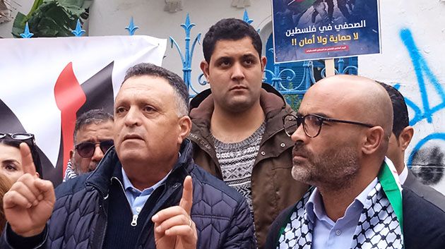 نقيب الصحفيين الفلسطيـ.نيين: استشـ.هاد أكثر من 75 صحفيا و تدمير 65 مؤسسة إعلامية