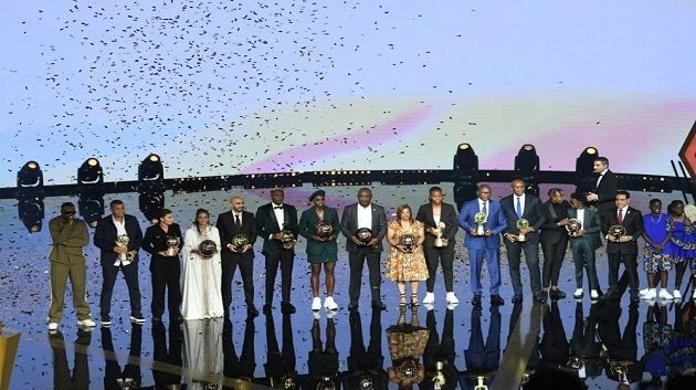 قائمة المتوجين بجوائز الكاف للأفضل خلال سنة 2023