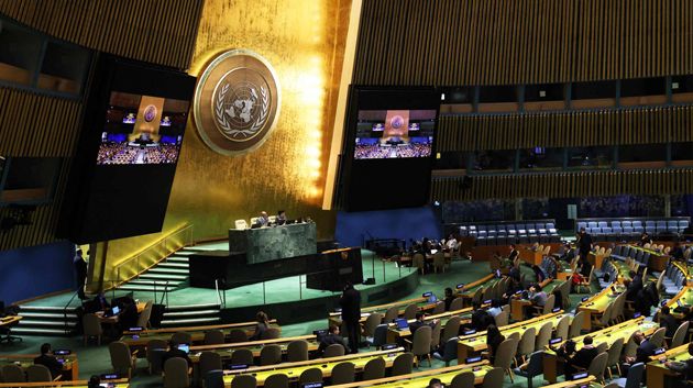 الجمعية العامة للأمم المتحدة تعتمد قرارا يطالب بوقف فوري لإطلاق النار بغـ.ـزة