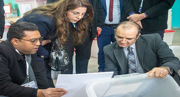 الاعلان عن موعد توزيع المعدات الانتخابية على جميع مراكز الاقتراع