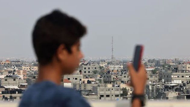 انقطاع كامل لخدمات الاتصالات والإنترنت في قطاع غــ.ـزة