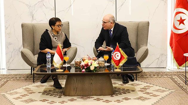 اليوم.. وزيرة الخارجية الأندونيسية في زيارة عمل إلى تونس