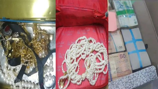 حجز مبالغ مالية و مصوغ مُهرّب بقيمة جمليّة تفوق المليار