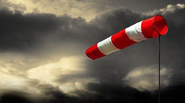 الليلة: رياح قوية والحرارة تصل إلى 16 درجة