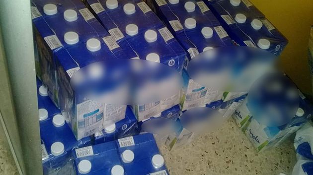 المنستير: حجز 440 لتر من الحليب لدى محلّ لبيع المرطبات 