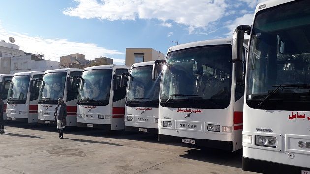 الشركة الجهوية للنقل بنابل تتسلّم 9 حافلات جديدة