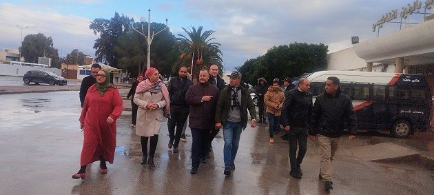 وزير الصحة يؤدي زيارة الى مستشفى جندوبة