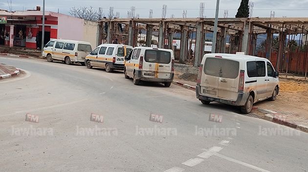 جندوبة: عدد من أصحاب سيارات النقل الرّيفي يحتجّون