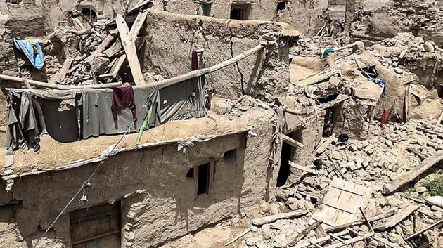 زلزال بقوة 6,4 درجة يضرب أفغانستان
