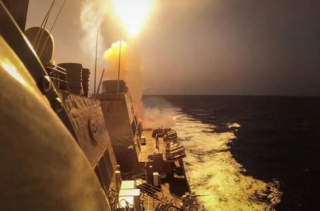 التحالف الدولي يوجه ضربات على مواقع حـــــ.وثية في اليمن