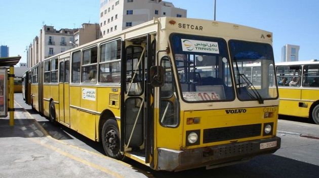 شركة نقل تونس تعلن عن تعديل مسالك خطوط حافلات
