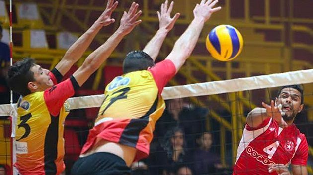 الكرة الطائرة : الترجي يفوز على النجم و يتوج بالكأس الممتازة