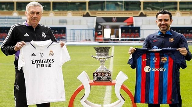 السوبر الإسباني:كلاسيكو مثير الليلة بين ريال مدريد و برشلونة  