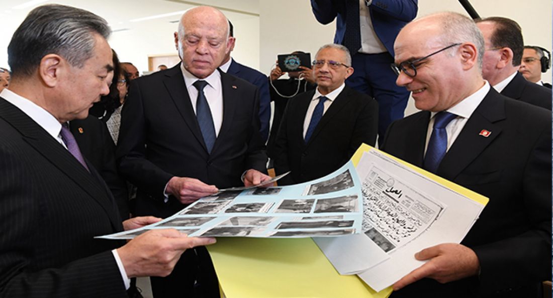 وزير الخارجية الصيني يؤكد من تونس مساندة بلاده الشعب الفلسطيني وزير الخارجية الصيني يؤكد من تونس مساندة بلاده الشعب الفلسطيني