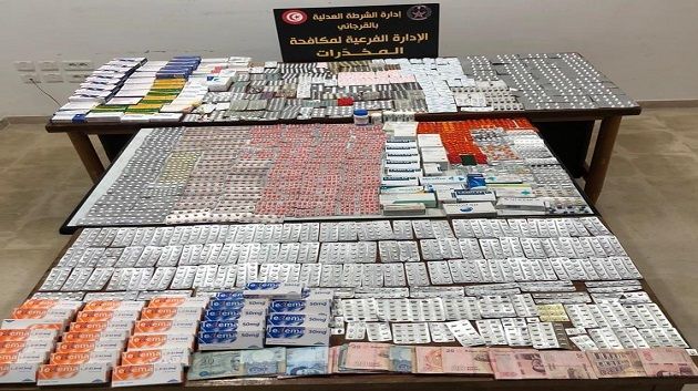 الداخلية: حجز كميات هامة من الأقراص المخدرة