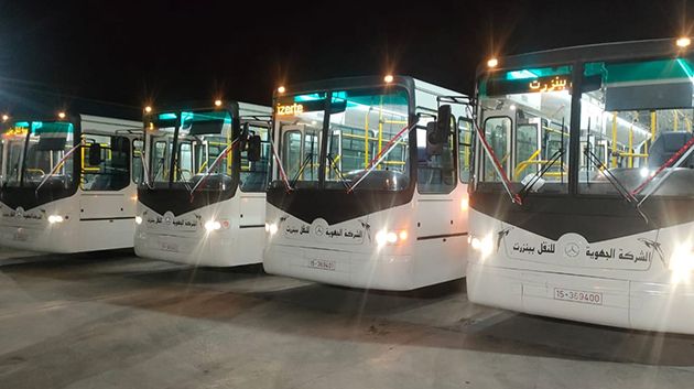 شركة النقل ببنزرت تتسلّم 4 حافلات جديدة بكلفة 2،8 مليون دينار