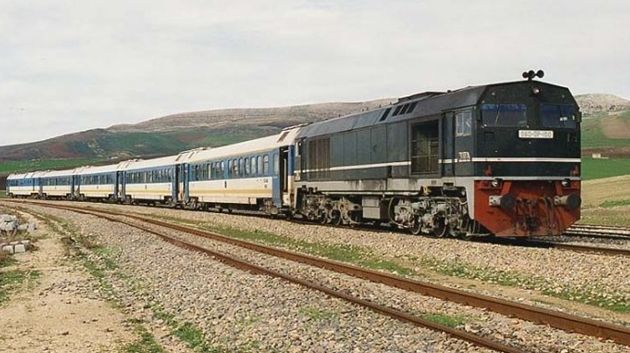استئناف رحلات قطار الخط رقم 6 الرابط بين القلعة الخصبة/تونس‎