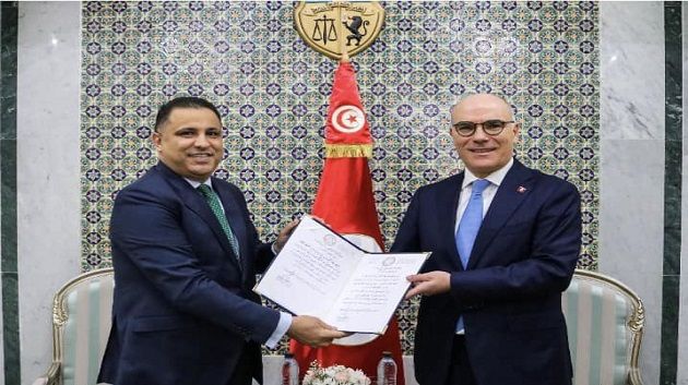 وزير الخارجية يتسلم نسخة من أوراق اعتماد السفير الليبي الجديد 