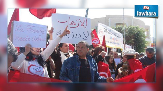 جربة:مسيرة للتنديد بالإرهاب