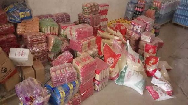 المنستير: حجز مواد غذائية مدعمة بمخزن عشوائي