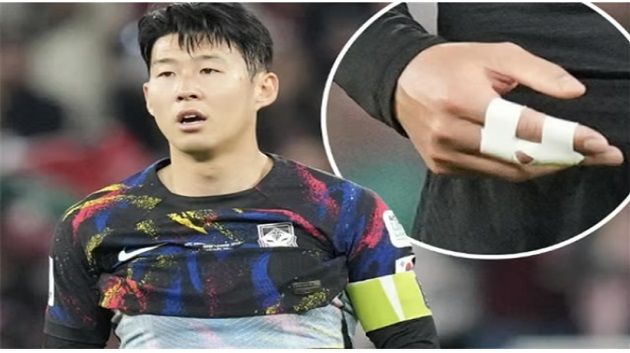 كسر في  إصبع سون أثناء مشاجرة بين لاعبى كوريا الجنوبية