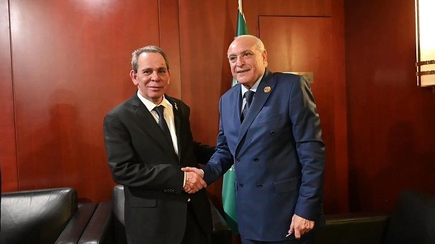 فحوى لقاء الحشاني مع وزير الخارجية الجزائري