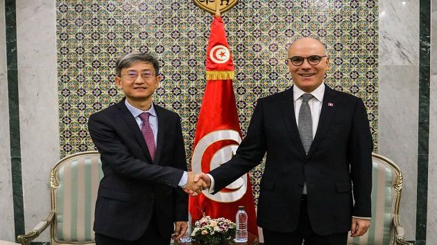 وزير الخارجية يستقبل سفير الصين