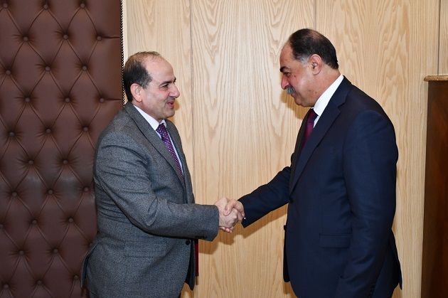 وزير الداخلية يلتقي سفير الجمهورية العربية السورية بتونس