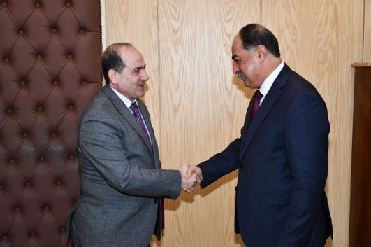 وزير الداخلية يلتقي سفير الجمهورية العربية السورية بتونس