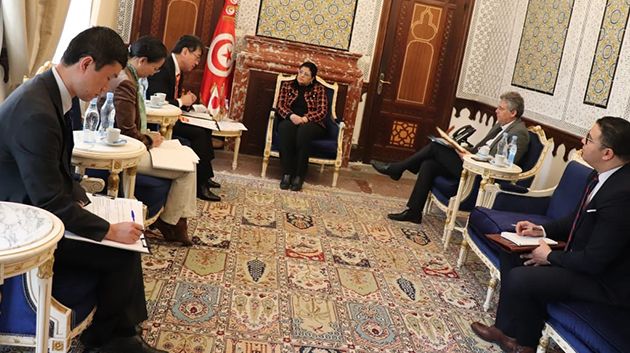 سفير اليابان بتونس ووزيرة المالية يُتابعان تقدّم تنفيذ المشاريع المشتركة
