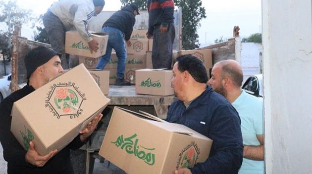المنستير: انطلاق توزيع طرود غذائية رمضانية لفائدة 1250 أسرة بالجهة