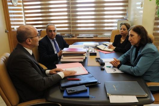 المكلفة بالنقل تترأس جلسة لمتابعة جملة من الملفات