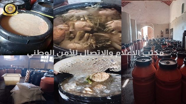 الكشف عن مصنع عشوائي لصنع المخلّلات في ظروف غير صحية