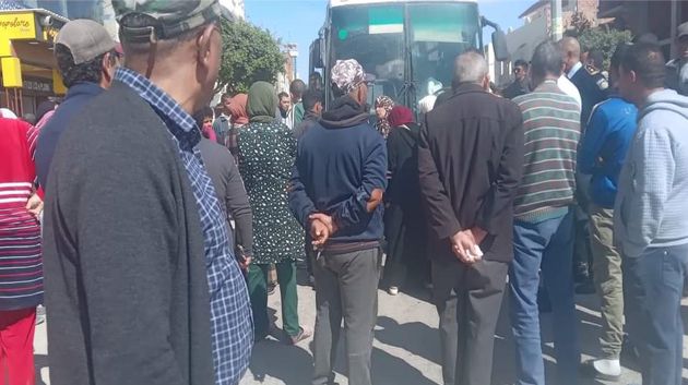 قفصة: وقفة احتجاجية لأهالي حيّ النور للمطالبة بتوفير المياه