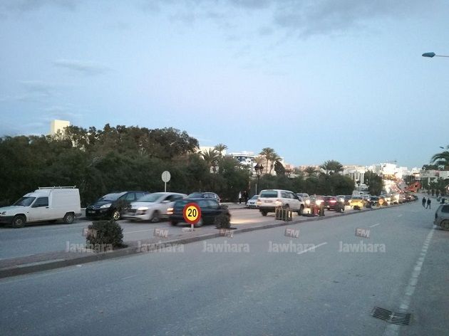 سوسة.. إعادة تعبيد الطريق السياحية