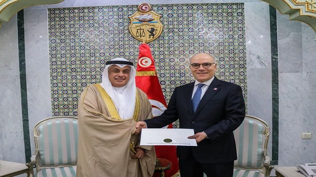 وزير الخارجية يستقبل سفير البحرين الجديد بتونس