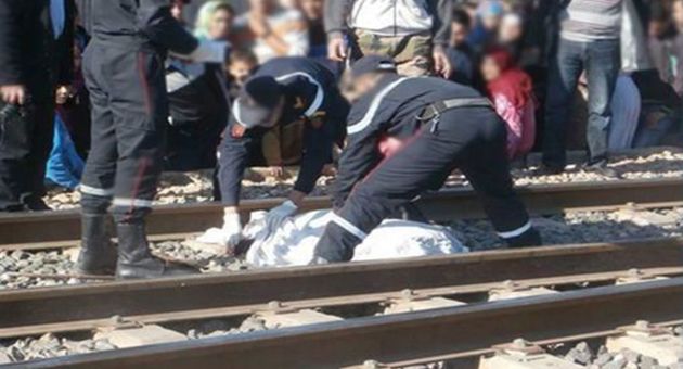 قطار ينهي حياة امرأة في حادث دهس