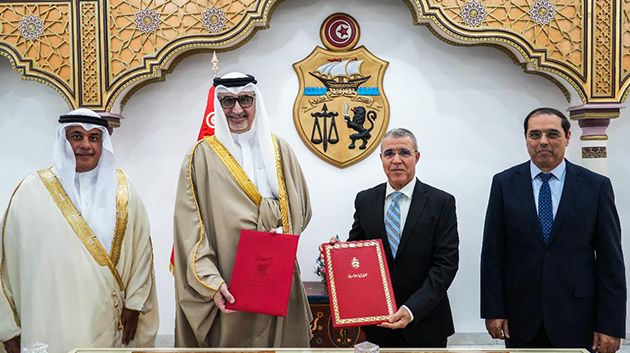 توقيع اتفاق بين تونس والبحرين بشأن تبادل قطعتيْ أرض