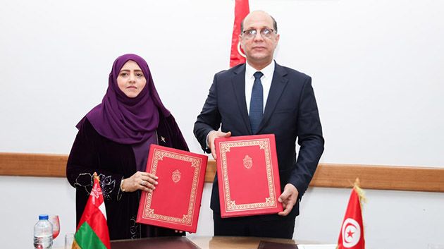 توقيع مذكرة تفاهم بين تونس وسلطنة عمان في مجال التنمية الاجتماعية