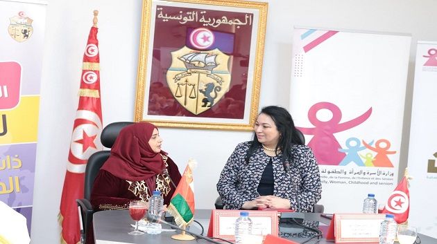 وزيرة المرأة ووزيرة التنمية الاجتماعية العمانية تبحثان سبل دفع التّعاون بين البلدين
